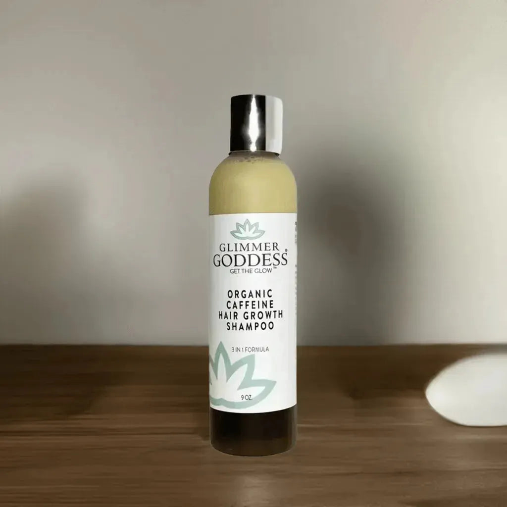 ORGANIC CAFFEINE HAIR GROWTH TRIO: REVITALIZE YOUR HAIR NATURALLY! - Caffeine, growth, hair, Hair Growth, natural, Natural hair growth products, Organic, promote, shampoo, trio, with , MayasBeautyPalace , www.mayasbeautypalace.com , Hair