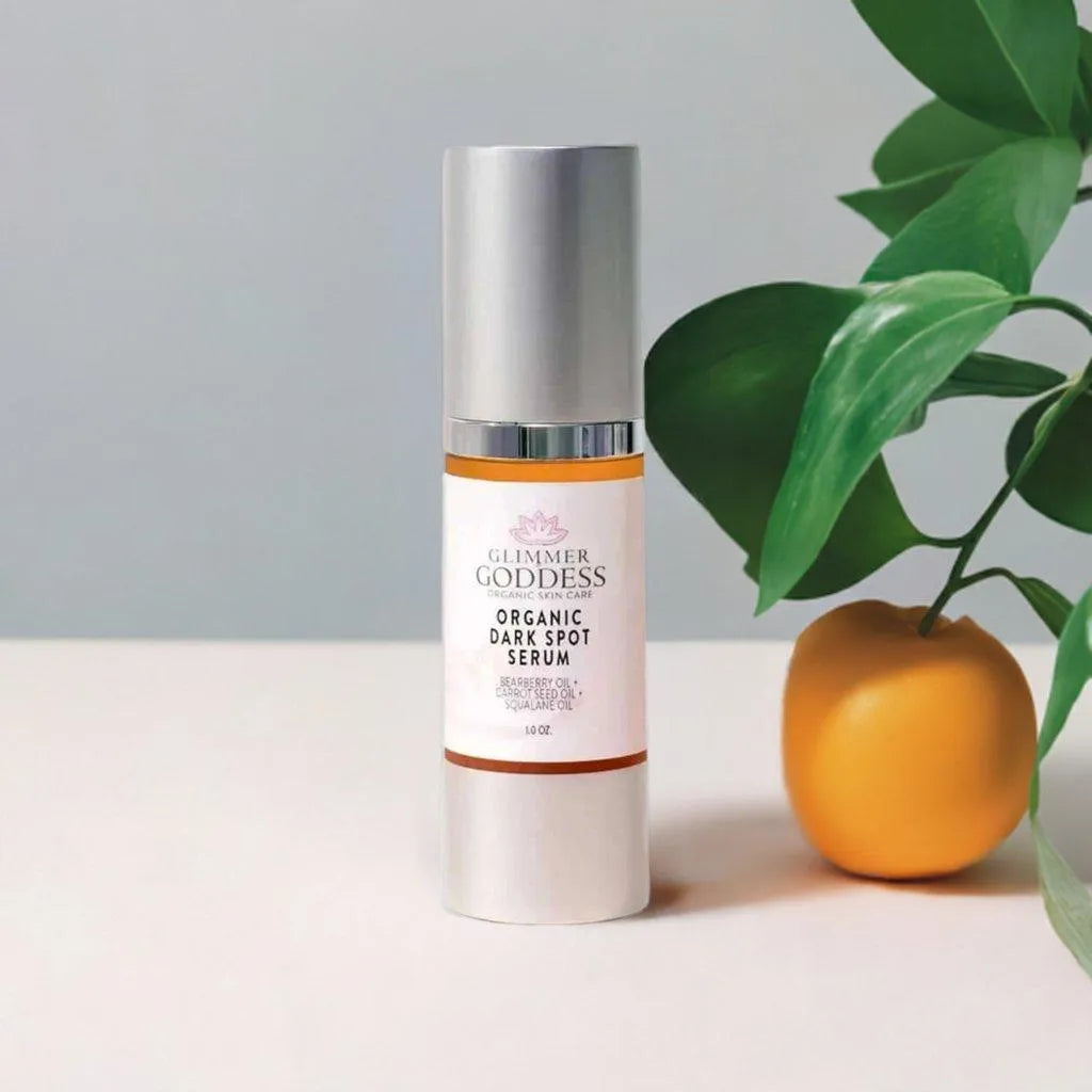 ORGANIC DARK SPOT SERUM: NATURALLY FADE DARK SPOTS! - Brightens & Evens Skin Tone, dark, Dark Spot Serum, natural, Organic, serum, skin, Skincare, spot, spots , MayasBeautyPalace , www.mayasbeautypalace.com , Skincare
