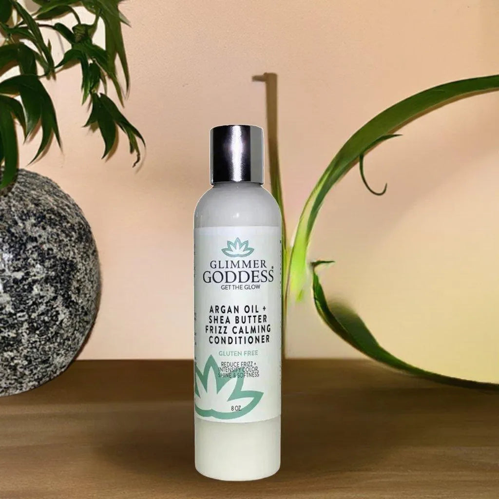 ORGANIC ARGAN OIL HAIR CONDITIONER WITH SHEA BUTTER - argan, care, conditioner, hair, natural, organic, revitalize , MayasBeautyPalace , www.mayasbeautypalace.com , Hair