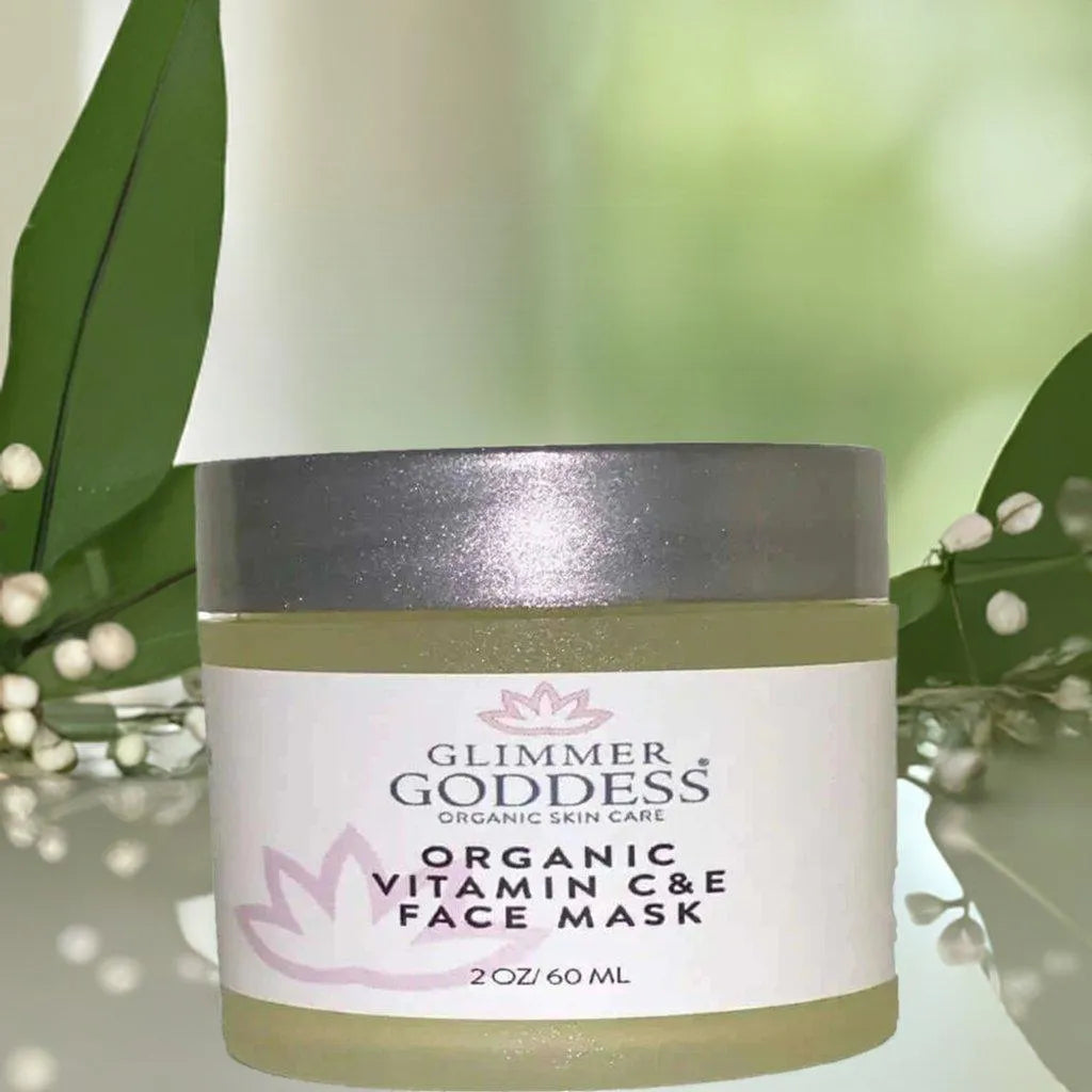 ORGANIC VITAMIN C & E BRIGHTENING & TIGHTENING FACE MASK - Brightening, face, Face Mask, mask, natural, skin, Skincare, Tightening, Vitamin C, Vitamin E , MayasBeautyPalace , www.mayasbeautypalace.com , Skincare