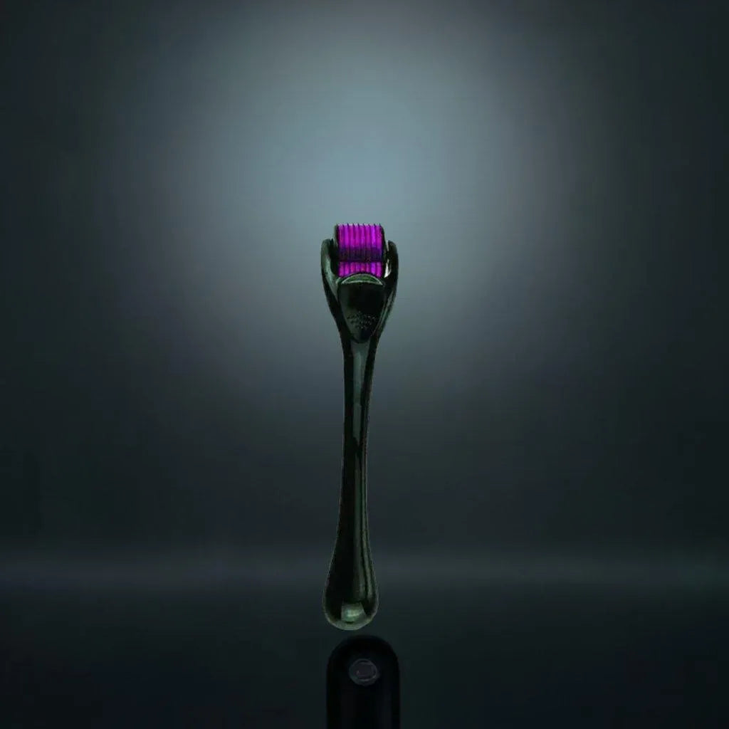 TITANIUM MICRONEEDLE DERMA ROLLER: REJUVENATE YOUR SKIN SAFELY! - collagen, derma, flawless, microneedle, roller, safely, skin, this, titanium, with , MayasBeautyPalace , www.mayasbeautypalace.com , Kit