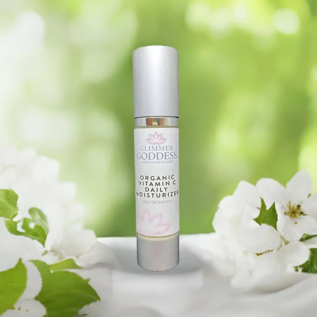 ORGANIC VITAMIN C FACE CREAM REEF-SAFE SPF 30 - BRIGHTENS AND TIGHTENS SKIN - Brightening, cream, daily, face, Face Cream, natural, Organic, protect, protection, skin, Skincare, Tightening, vitamin, Vitamin C , MayasBeautyPalace , www.mayasbeautypalace.com , Skincare