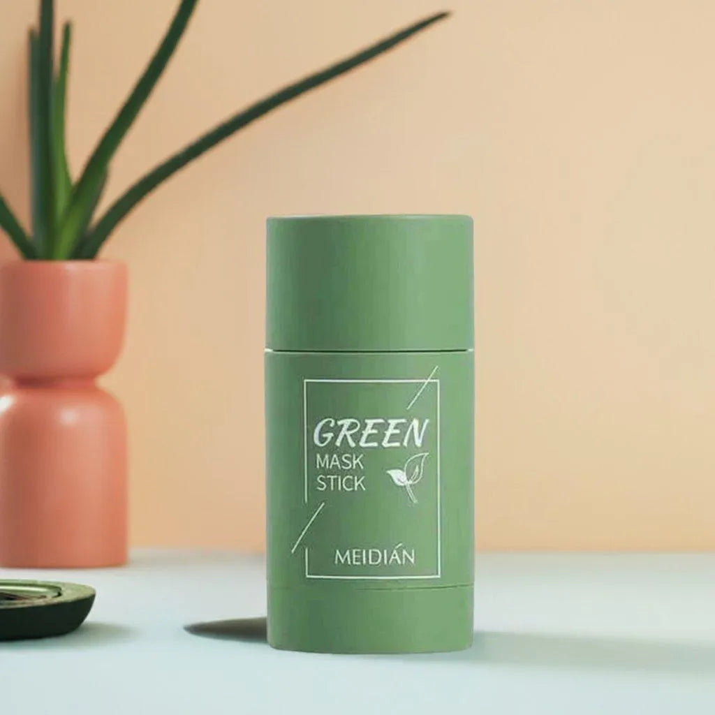 GREEN TEA CLEANSING STICK: REFRESHING FACIAL MASK - cleanse, cleansing, Cleansing Mask, Detox, Face care, Green Tea, mask, natural, Purifying, skin, Skincare , MayasBeautyPalace , www.mayasbeautypalace.com , Skincare