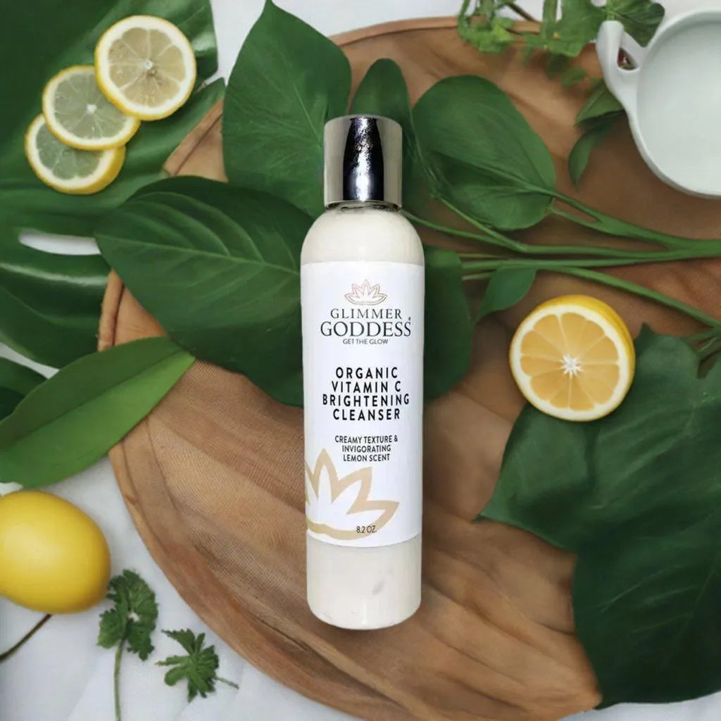 ORGANIC VITAMIN C SKIN BRIGHTENING CLEANSER: REVEAL YOUR RADIANCE! - brightening, cleanser, complexion, illuminate, natural, organic, reveal, skin, vitamin , MayasBeautyPalace , www.mayasbeautypalace.com , Beauty & Skincare