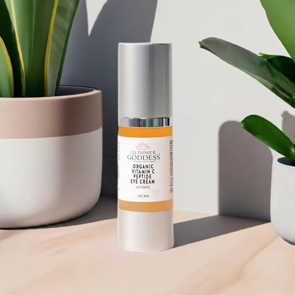 ORGANIC VITAMIN C EYE SERUM BRIGHTEN AND REVITALIZE YOUR EYES! - dark, eyes, natural, organic, peptide, rejuvenate, serum, vitamin , MayasBeautyPalace , www.mayasbeautypalace.com , Beauty & Skincare