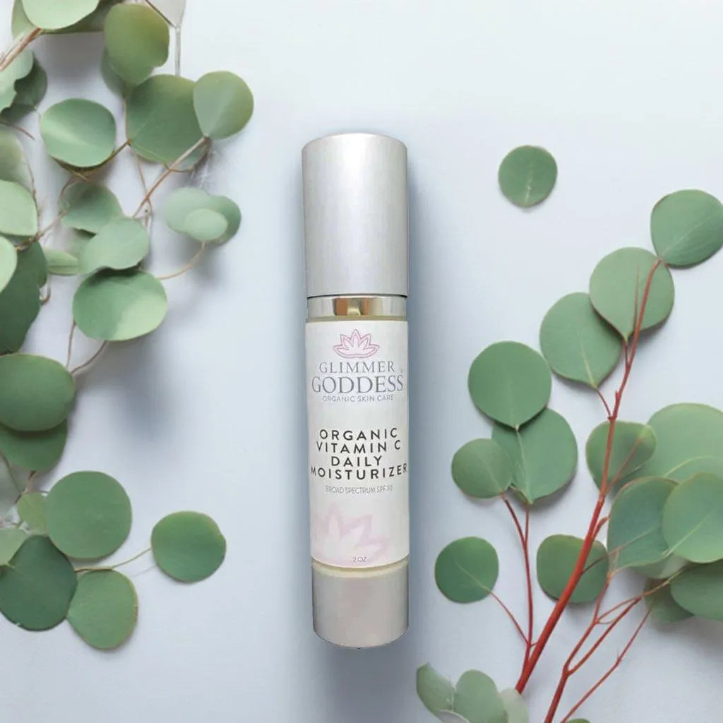 ORGANIC VITAMIN C FACE CREAM REEF-SAFE SPF 30 - BRIGHTENS AND TIGHTENS SKIN - Brightening, cream, daily, face, Face Cream, natural, Organic, protect, protection, skin, Skincare, Tightening, vitamin, Vitamin C , MayasBeautyPalace , www.mayasbeautypalace.com , Skincare