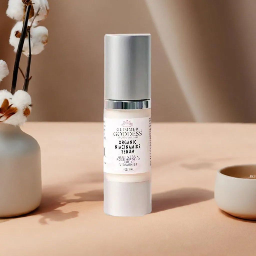 ORGANIC NIACINAMIDE ANTI AGING SERUM - TIGHTENS PORES, REDUCES WRINKLES - aging, anti, natural, niacinamide, organic, pores, rejuvenate, serum, skin , MayasBeautyPalace , www.mayasbeautypalace.com , Beauty & Skincare