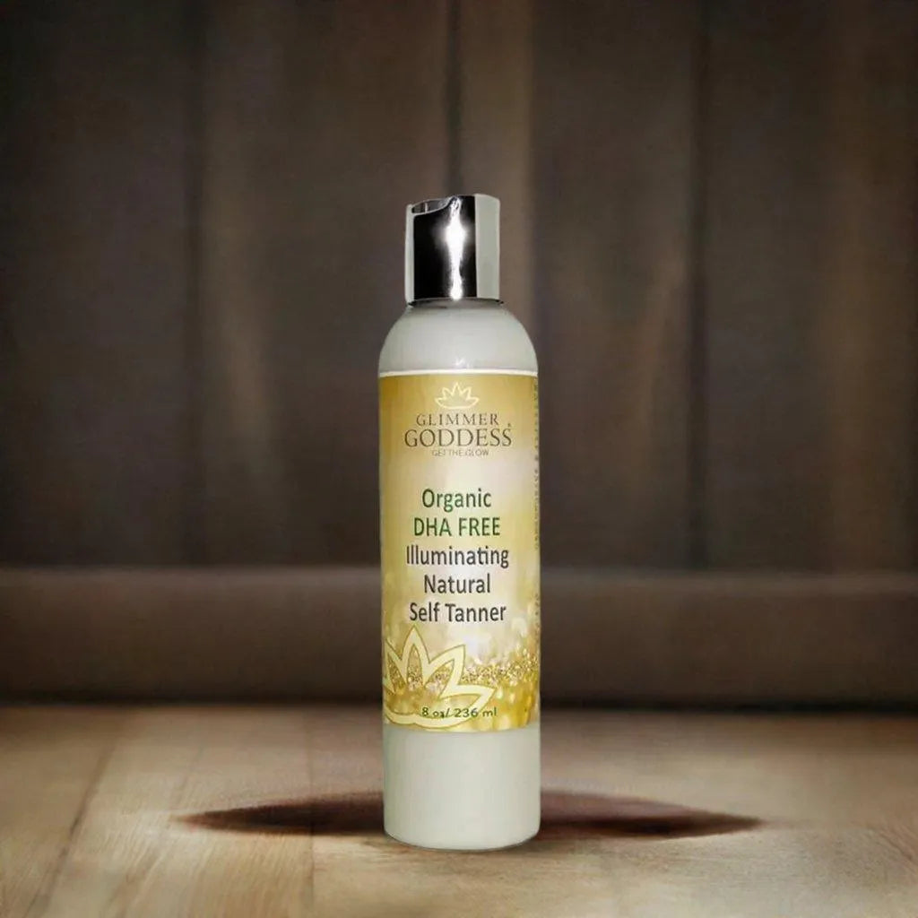 ORGANIC DHA FREE SELF TANNER : ACHIEVE A NATURAL, SUN-KISSED GLOW! - glow, kissed, natural, organic, skin, sunless, tanner , MayasBeautyPalace , www.mayasbeautypalace.com , Beauty & Skincare