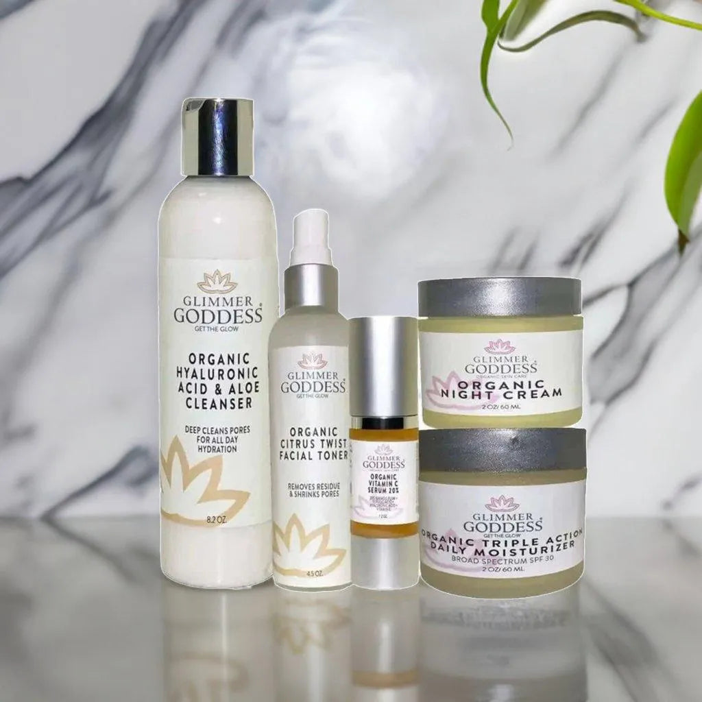 ORGANIC ANTI-WRINKLE SOLUTION 5 PC KIT - 5 PC Kit, anti, Anti-Aging Serum, Anti-Wrinkle, glow, natural, Organic, skin, Skincare, solution, wrinkle, youthful , MayasBeautyPalace , www.mayasbeautypalace.com , Skincare