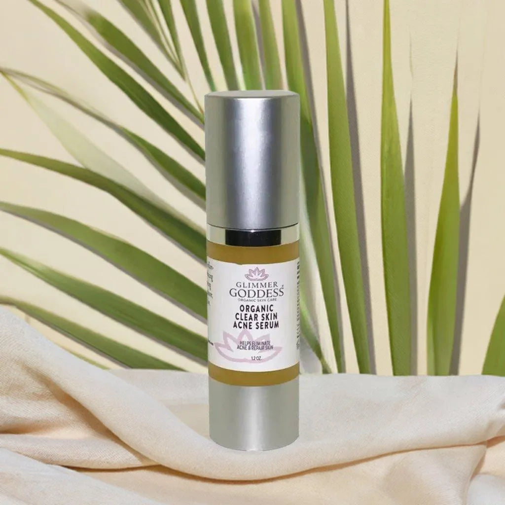 ORGANIC CLEAR SKIN ACNE SERUM - OIL REGULATION SERUM: BANISH BLEMISHES NATURALLY! - acne, anti, blemishes, breakouts, clear, goodbye, natural, organic, serum, skin , MayasBeautyPalace , www.mayasbeautypalace.com , Beauty & Skincare
