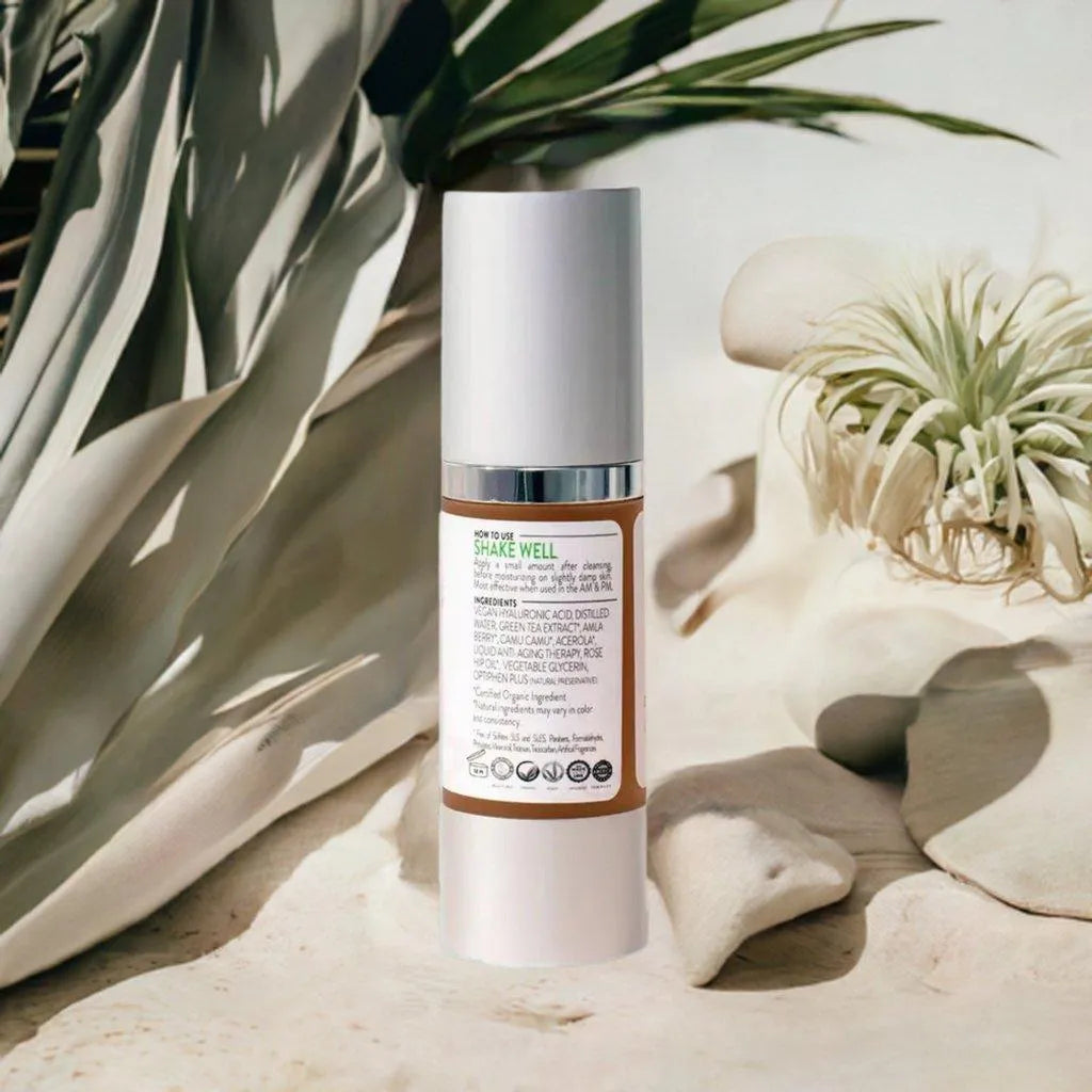 ORGANIC HYALURONIC ACID SERUM : PLUM AND HYDRATE YOUR SKIN NATURALLY! - acid, hyaluronic, moisture, natural, organic, serum, skin , MayasBeautyPalace , www.mayasbeautypalace.com , Beauty & Skincare