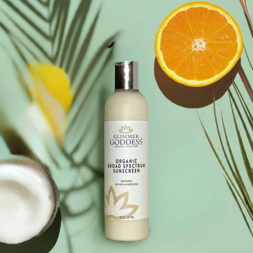 ORGANIC SUNSCREEN REEF-SAFE- BROAD SPECTRUM SPF 40+ - broad, natural, organic, skin, spectrum, SPF, Sun Lotion, Sunscreen , MayasBeautyPalace , www.mayasbeautypalace.com , Sunscreen
