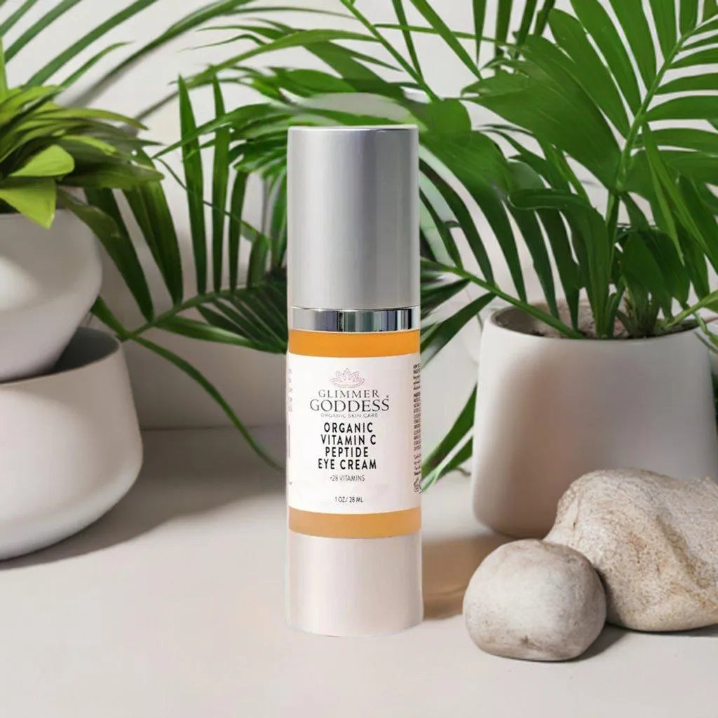 ORGANIC VITAMIN C EYE SERUM BRIGHTEN AND REVITALIZE YOUR EYES! - dark, eyes, natural, organic, peptide, rejuvenate, serum, vitamin , MayasBeautyPalace , www.mayasbeautypalace.com , Beauty & Skincare