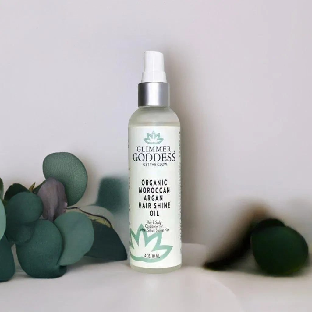 ORGANIC MOROCCAN ARGAN OIL HAIR SHINE SPRAY - argan, hair, Hair Shine, natural, Organic, shine, Shine Oil, spray , MayasBeautyPalace , www.mayasbeautypalace.com , Hair