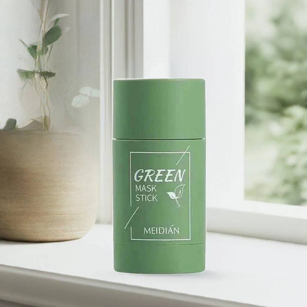 GREEN TEA CLEANSING STICK: REFRESHING FACIAL MASK - cleanse, cleansing, Cleansing Mask, Detox, Face care, Green Tea, mask, natural, Purifying, skin, Skincare , MayasBeautyPalace , www.mayasbeautypalace.com , Skincare
