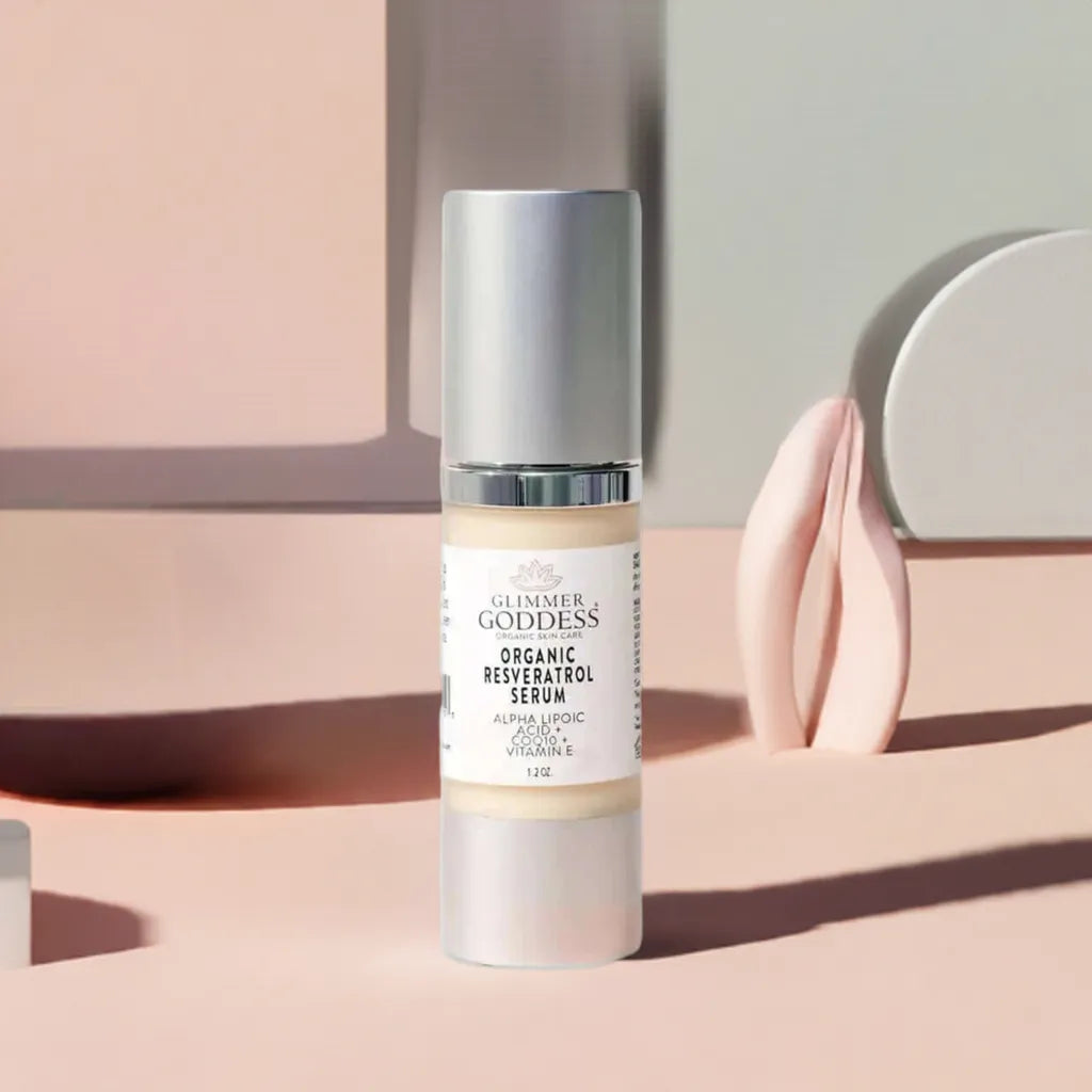 ORGANIC RESVERATROL ANTIOXIDANT ANTI-AGING SERUM - VISIBLY SMOOTHS FINE LINES - Anti-Aging Serum, antioxidant, Beauty & Skincare, firming, Firming Serum, natural, Organic, Resveratrol, serum, skin , MayasBeautyPalace , www.mayasbeautypalace.com , Beauty & Skincare