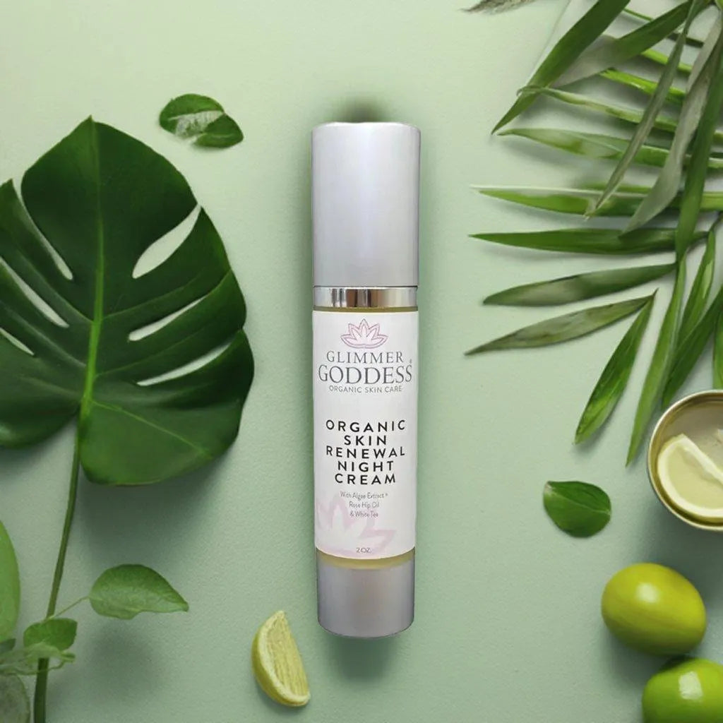 ORGANIC SKIN RENEWAL NIGHT FACE CREAM - WAKE UP TO RADIANT SKIN! - cream, face, natural, night, organic, radiant, renewal, skin , MayasBeautyPalace , www.mayasbeautypalace.com , Beauty & Skincare