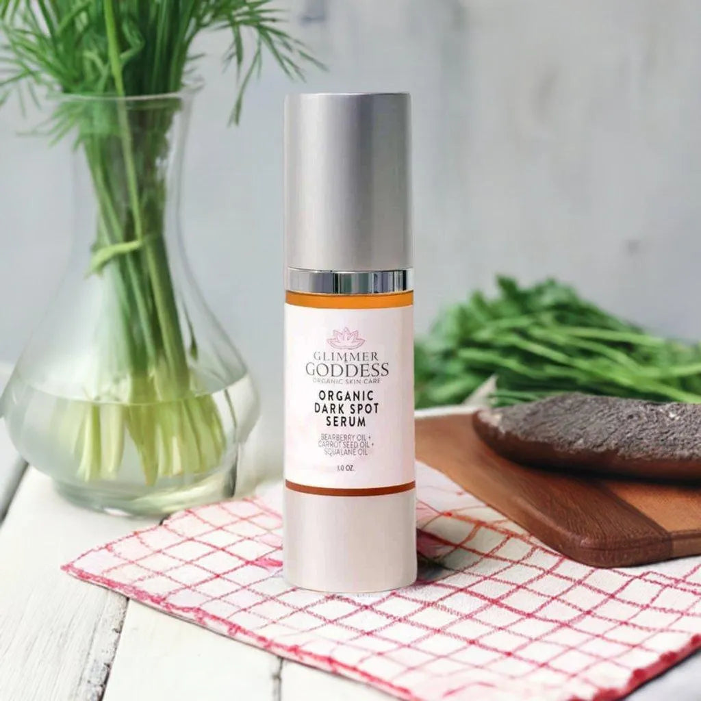 ORGANIC DARK SPOT SERUM: NATURALLY FADE DARK SPOTS! - Brightens & Evens Skin Tone, dark, Dark Spot Serum, natural, Organic, serum, skin, Skincare, spot, spots , MayasBeautyPalace , www.mayasbeautypalace.com , Skincare