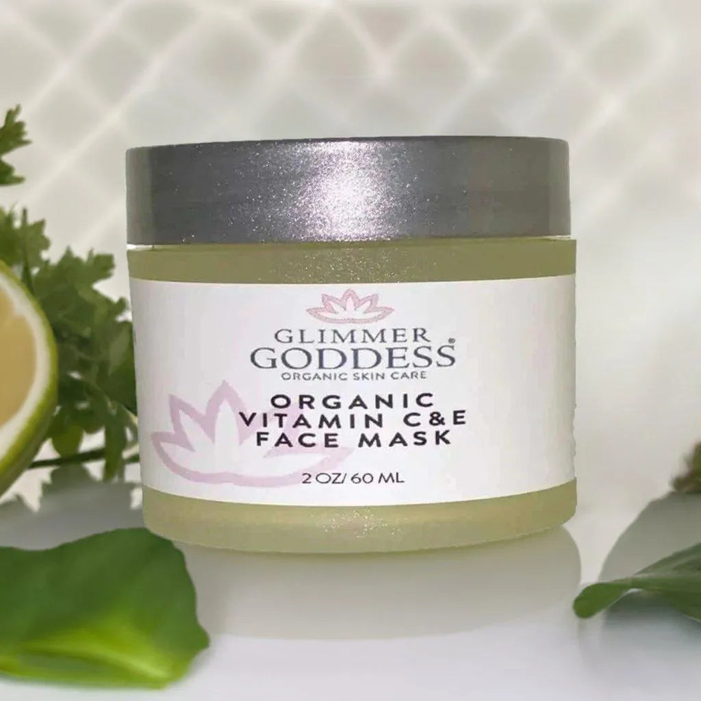 ORGANIC VITAMIN C & E BRIGHTENING & TIGHTENING FACE MASK - Brightening, face, Face Mask, mask, natural, skin, Skincare, Tightening, Vitamin C, Vitamin E , MayasBeautyPalace , www.mayasbeautypalace.com , Skincare