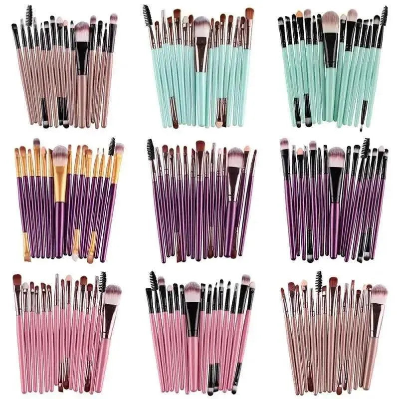 PROFESSIONAL BRUSH MAKEUP KIT: MASTER YOUR MAKEUP LOOKS! - application, brush, Makeup, master, professional , MayasBeautyPalace , www.mayasbeautypalace.com , Kit
